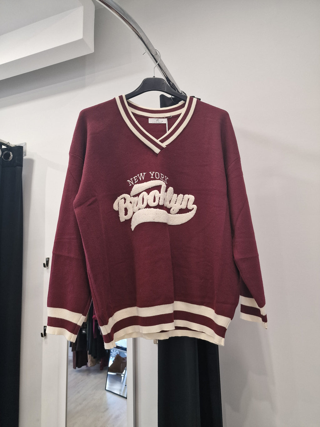 Φούτερ Brooklyn New York - Μπορντό
