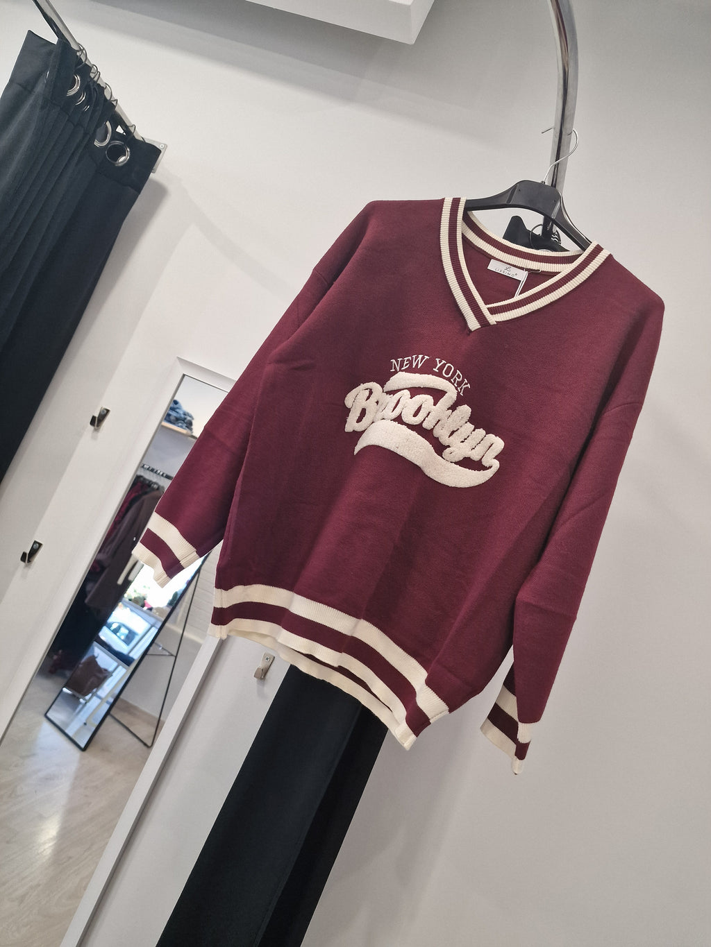 Φούτερ Brooklyn New York - Μπορντό