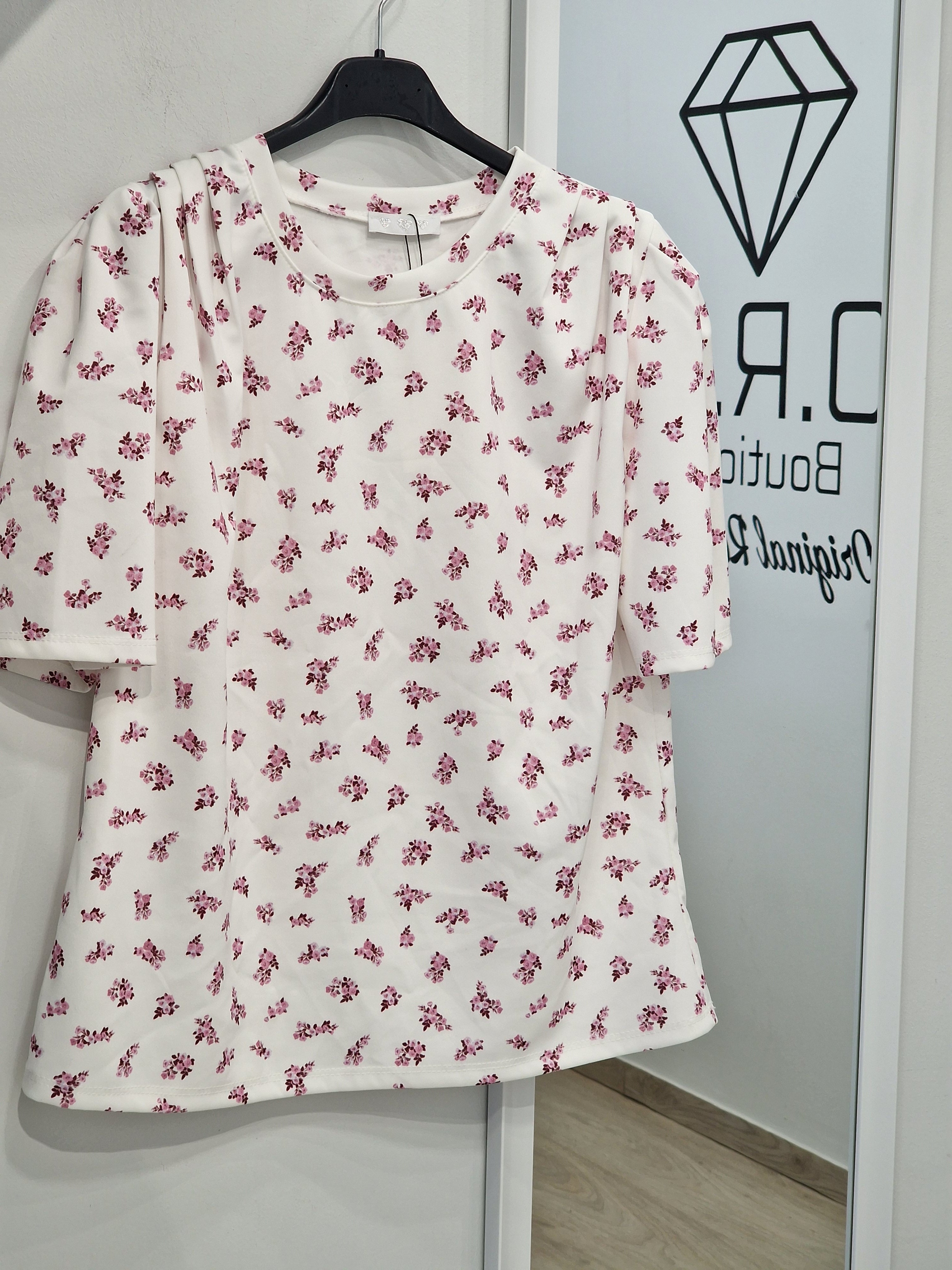 Μπλούζα με Λουλούδια One Size