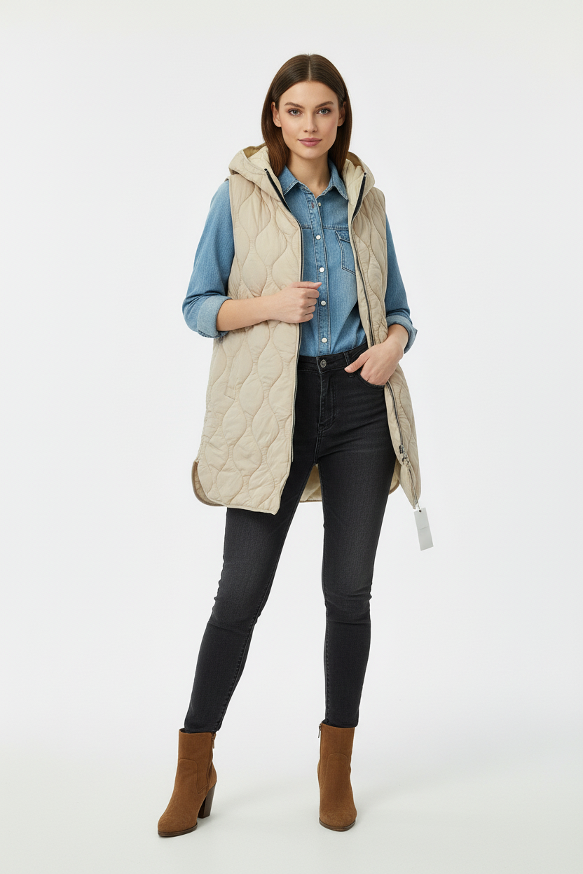 Καπιτονέ Αμάνικο Μπουφάν - Μοντέλο