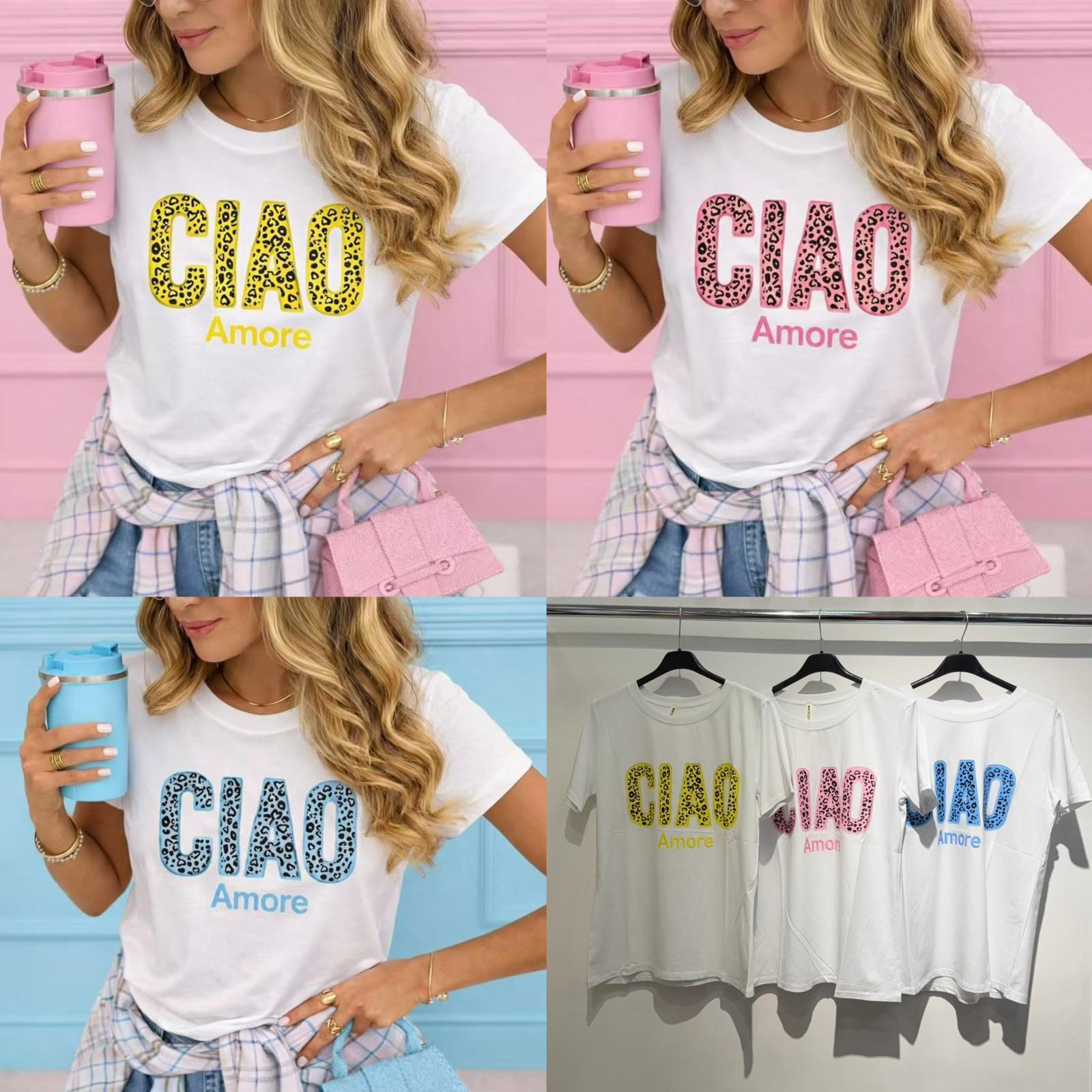 CIAO Amore T-shirt Animal Print