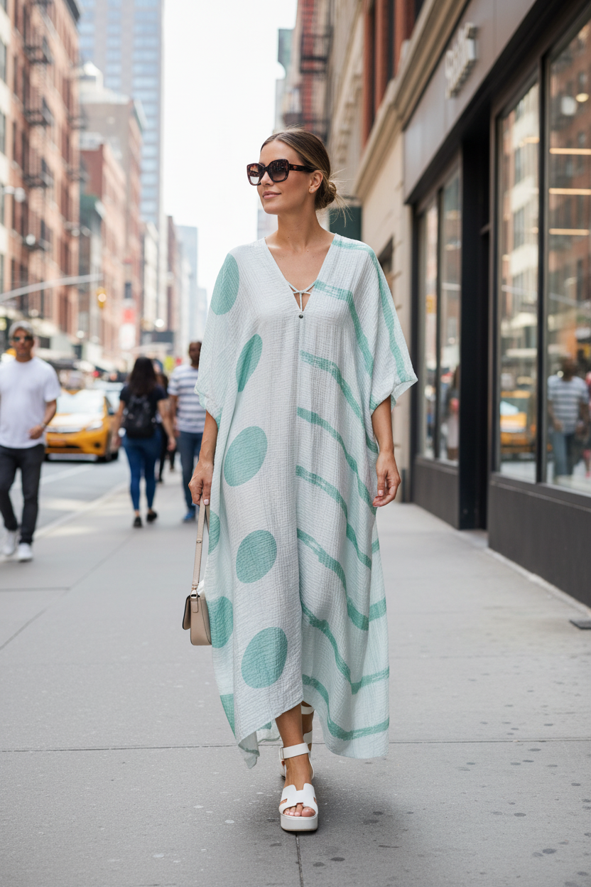 Φόρεμα Πουά Mint Street Style