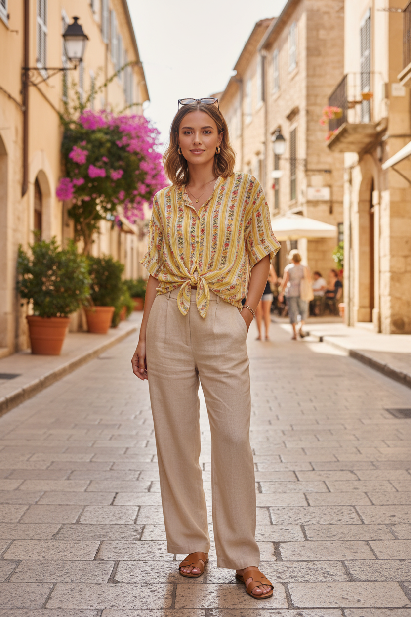 Lifestyle Street Style - Κίτρινη Floral