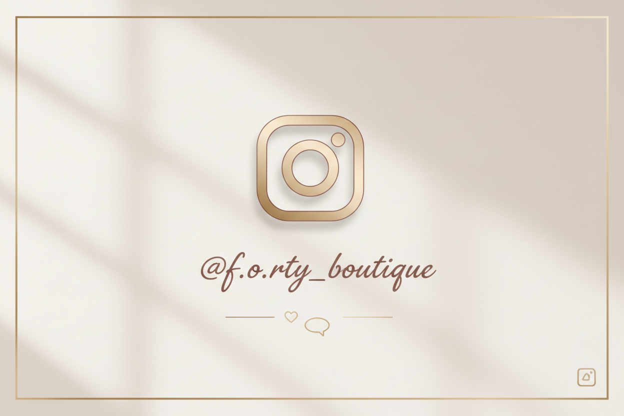 Instagram @f.o.r.t.y_boutique